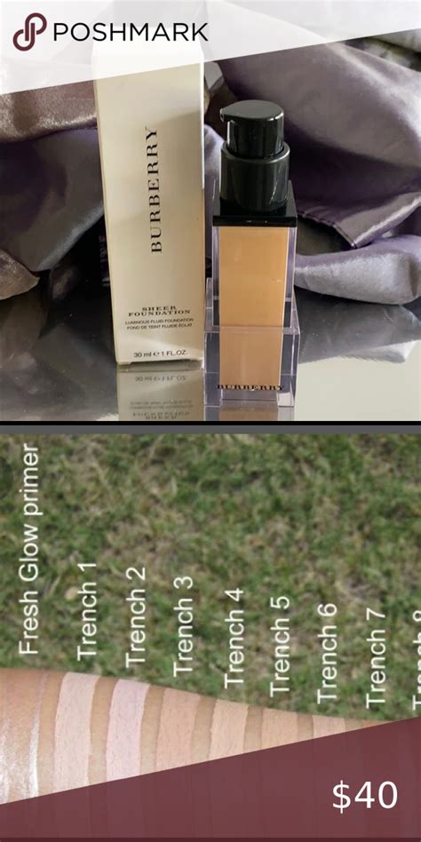 burberry sheer foundation trench 7|Burberry makeup for face.